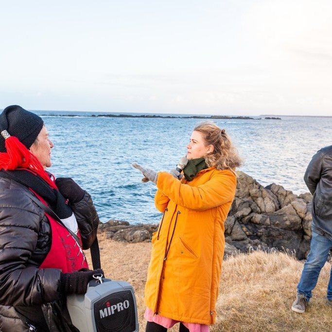 Akraneskaupstaður fjárfesti í nýju útilistaverki, náttúrusætinu Jókubungu - Höfundur verksins er Ása Katrín Bjarnadóttir 
Ljósmyndir: Guðni Hannesson