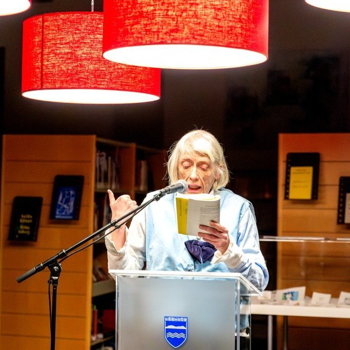 Vökudagar 2025 - Bókmenntakvöld bókasafns Akraness (Ljósmyndir: Guðni Hannesson)