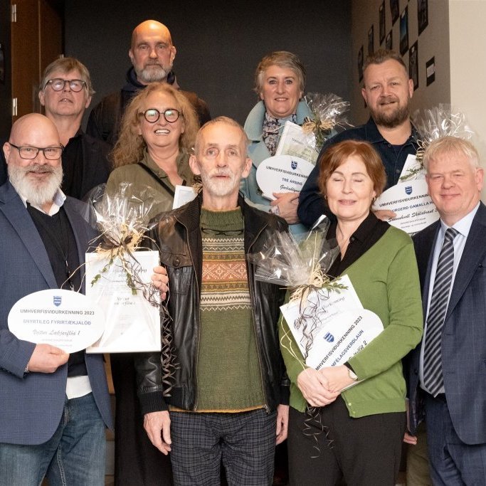 Umhverfisviðurkenningar 2023 / Ljósmynd: Blik studio
