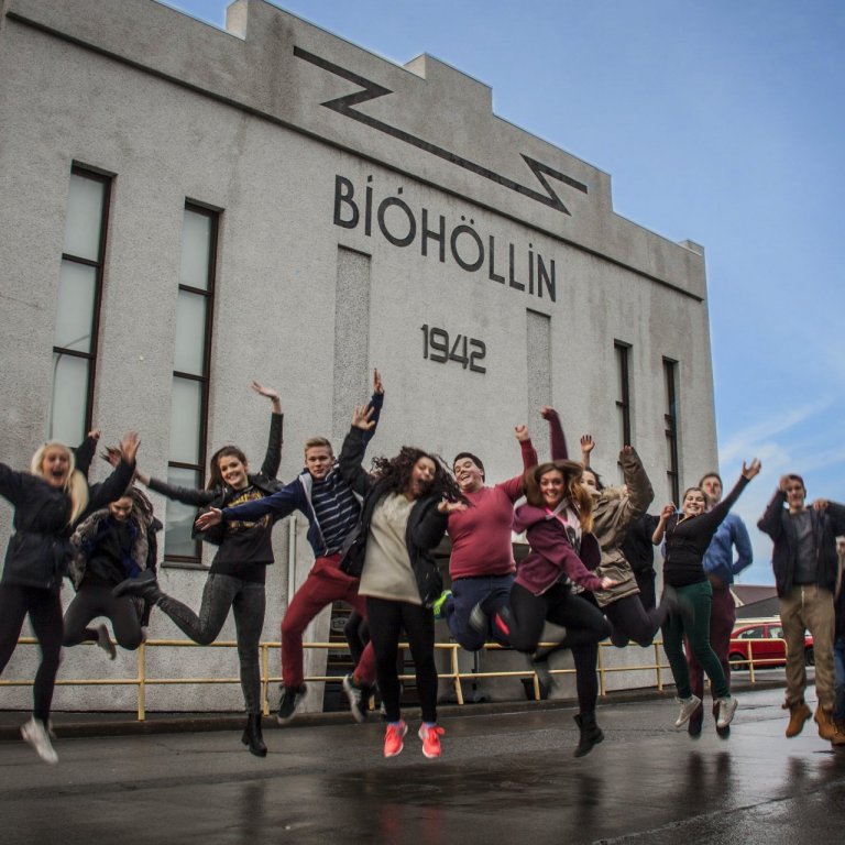 Skemmtilegt á Akranesi. Ljósmynd: Emilía Ottesen