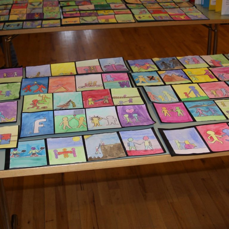 Malaví markaður í Grundaskóla.