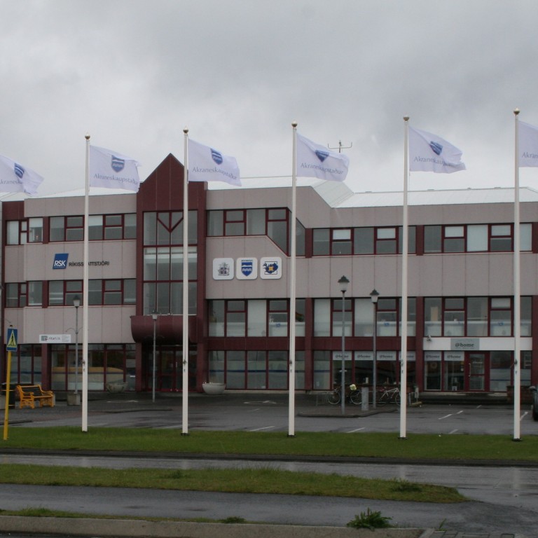 Bæjarskrifstofa Akraneskaupstaðar.