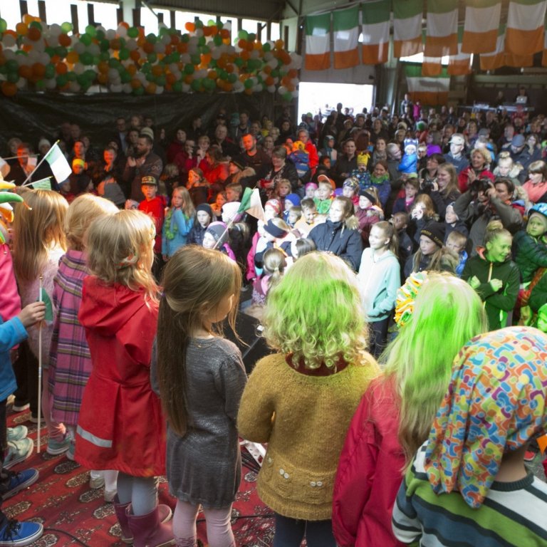 Setning Írskra daga verður á Akratorgi klukkan 14.30