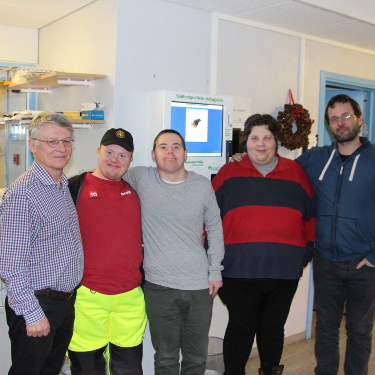 Guðmundur Páll, Stefán, Freyr, Emma og Árni Jón.