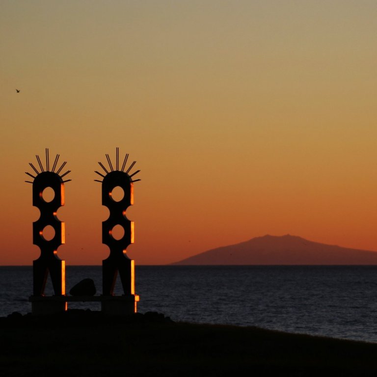 Grásleppukarlarnir í Kalmansvík.