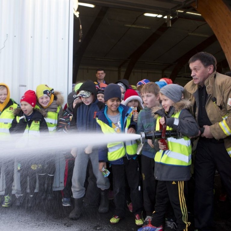 Opið hús hjá Slökkviliðinu á 112 deginum