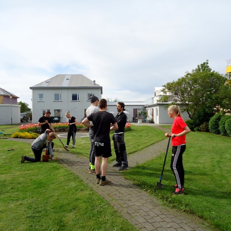 Vinnuskólinn sumarið 2024.