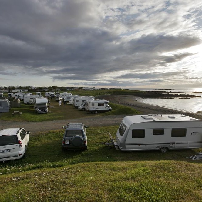 Tjaldsvæðið á Írskum dögum