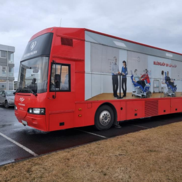 Blóðbankabíllinn á Akranesi á þriðjudag