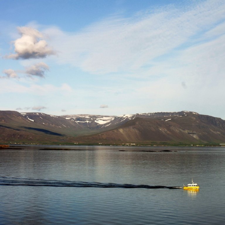 Akrafjall. Ljósmynd: Finnur Andrésson.