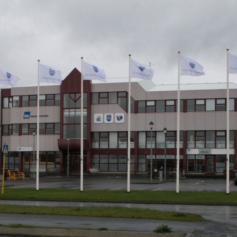 Bæjarskrifstofa Akraneskaupstaðar.