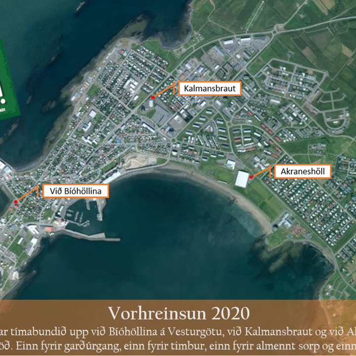 Vorhreinsun 2020 - Plokkum og flokkum