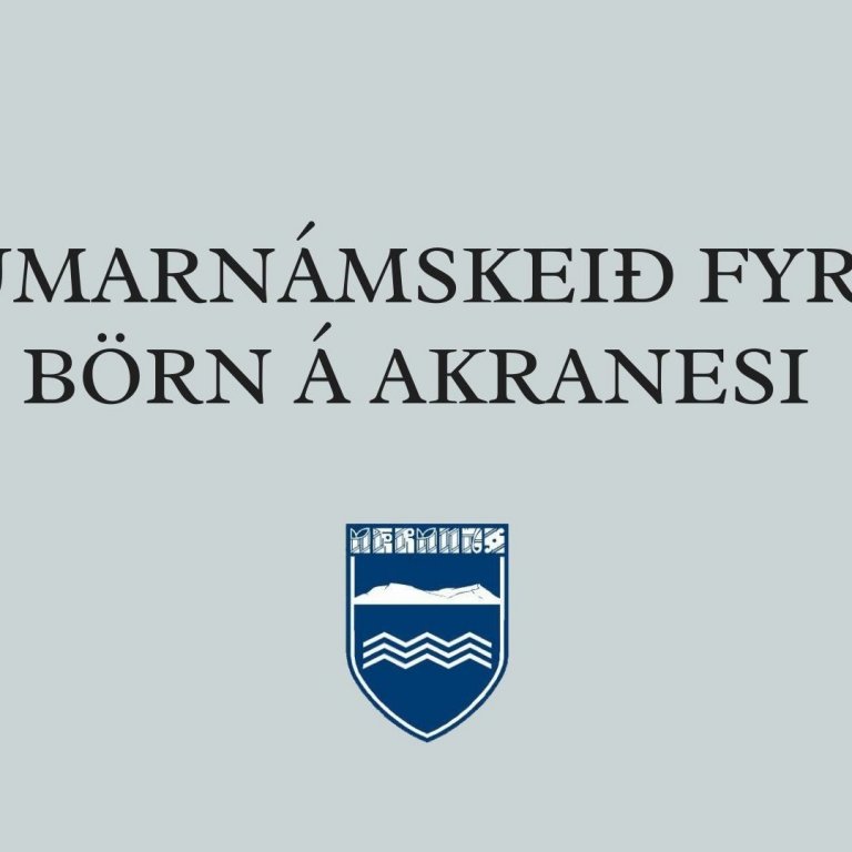 Fjölbreytt sumarnámskeið fyrir börn á Akranesi í sumar