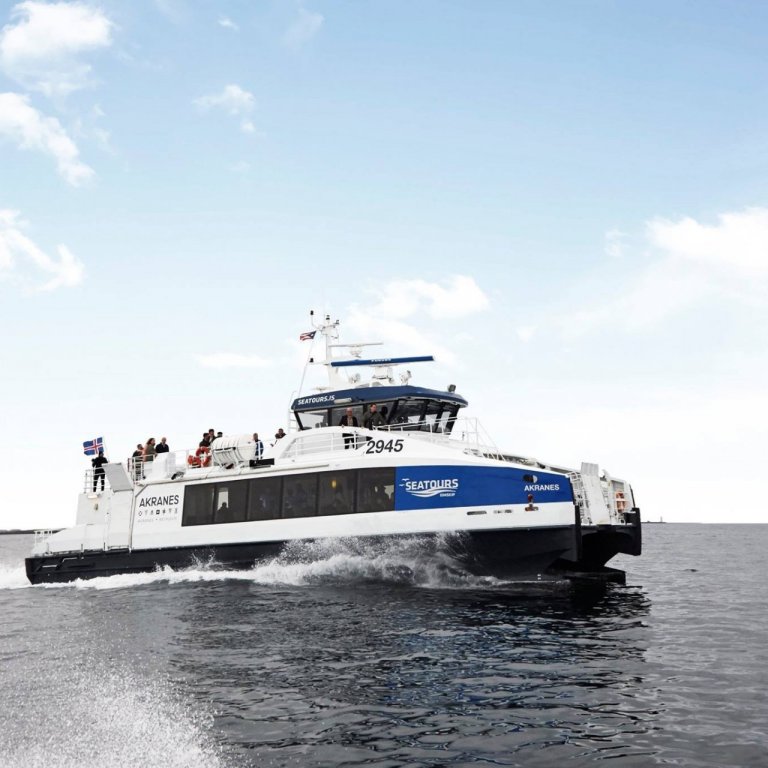 Akranesferjan siglir um helgina