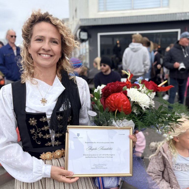 Angela Árnadóttir er bæjarlistamaður Akraness 2026