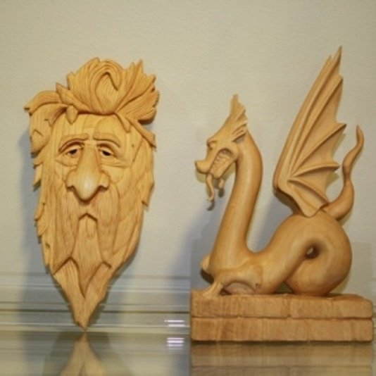 Handverk eftir Ásgeir Samúelsson.