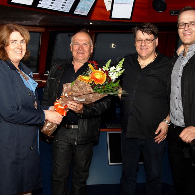 Um borð í Bjarna Ólafssyni AK 70.