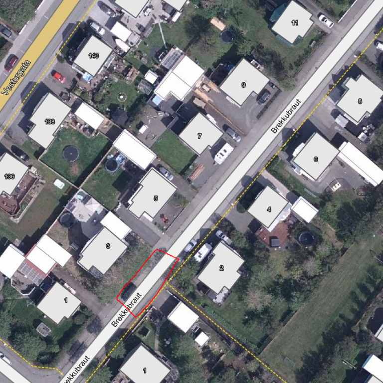 Brekkubraut lokun að hluta 4. til 10. september