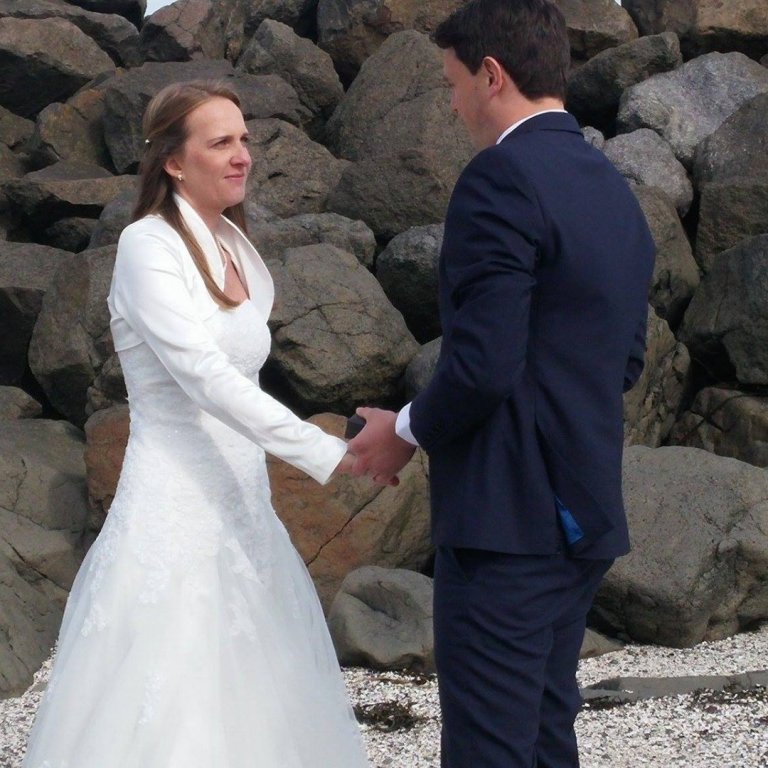 Hjónavígsla í Akranesvita