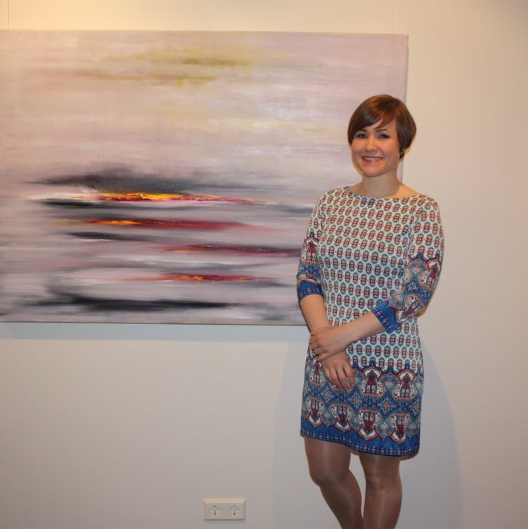 Erna Hafnes bæjarlistamaður Akraness