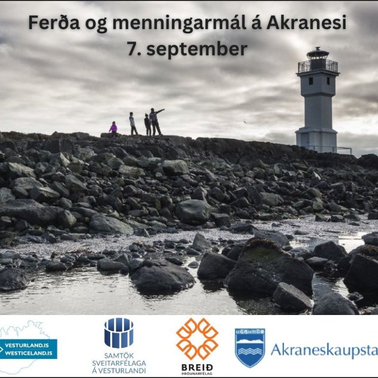 Ferða - og menningarmál á Akranesi - súpufundur 7. september