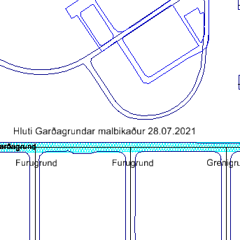 Uppfært Garðagrund - malbikun