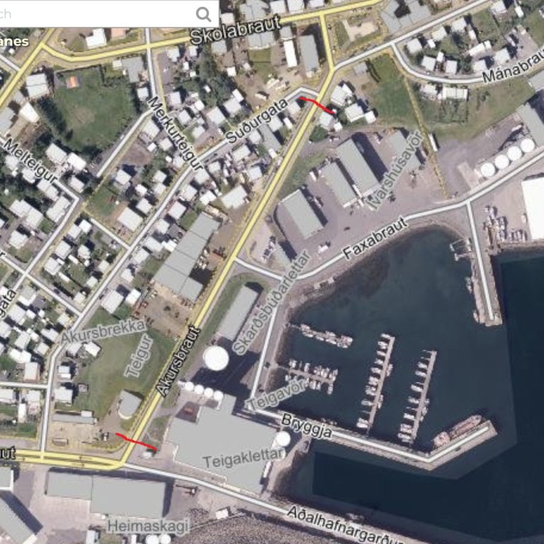 Götulokanir við Akursbraut og Faxabraut á föstudag