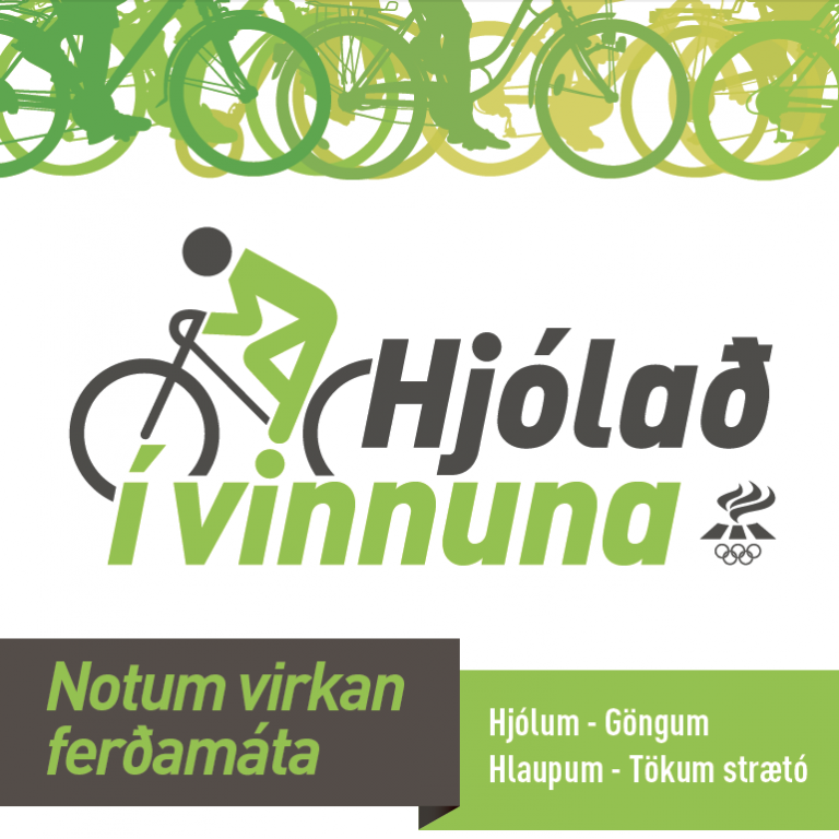 Hjólað í vinnuna