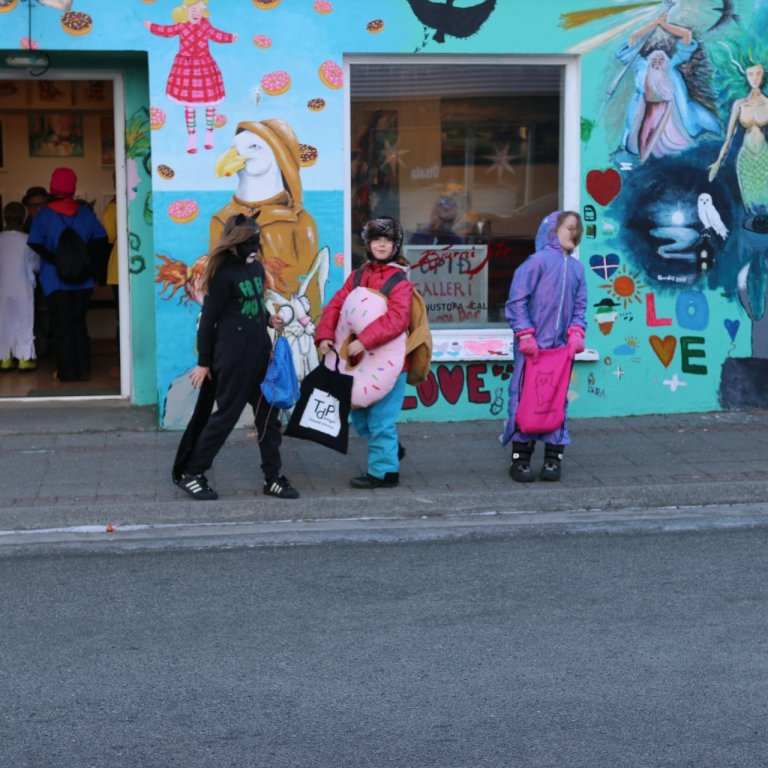 Frá Öskudeginum 2016.