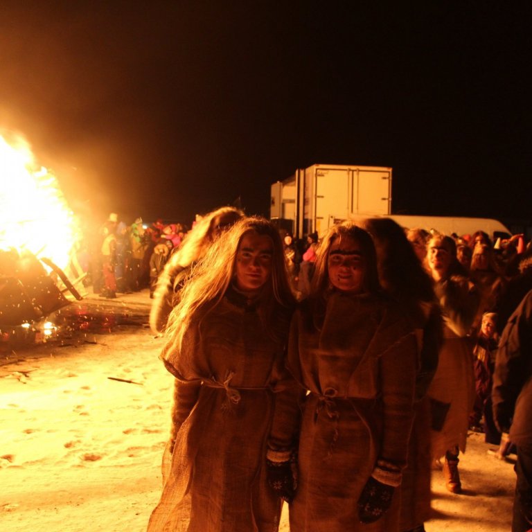 Jólin kvödd á Akranesi