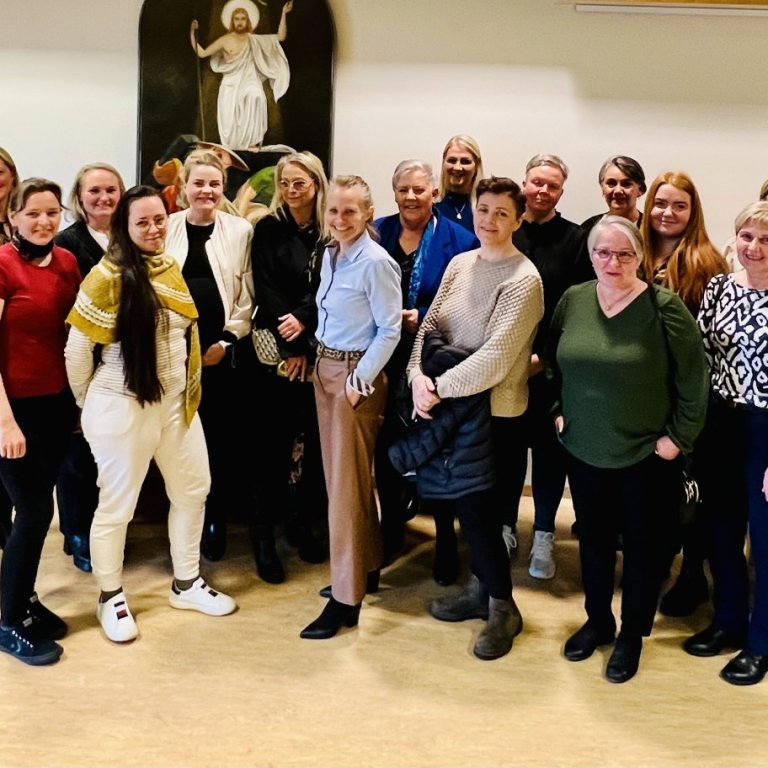 fulltrúar sveitarfélaga, hjúkrunarheimila og HVE hittust til að samhæfa verklag og skiptast á skoðun…