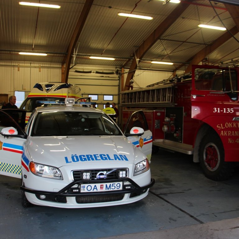 Ljósmynd frá 112 deginum árið 2016.