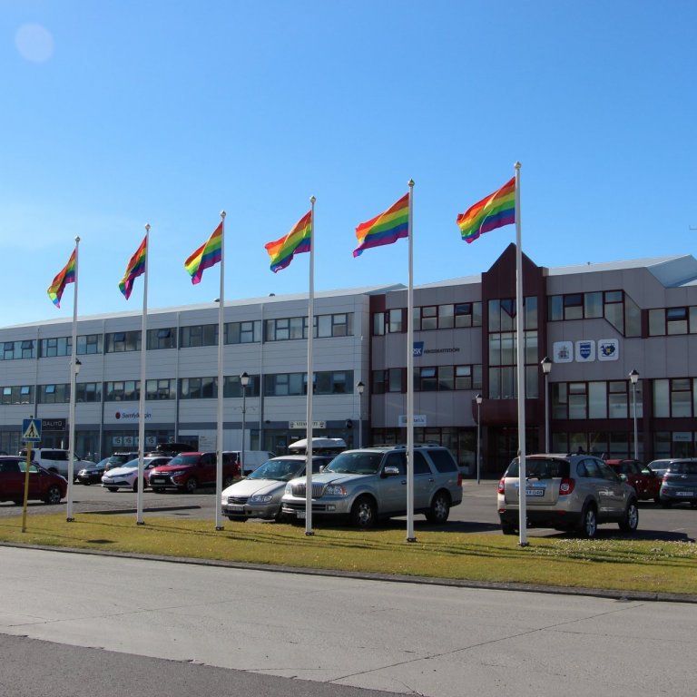 Bæjarskrifstofur Akraneskaupstaðar.