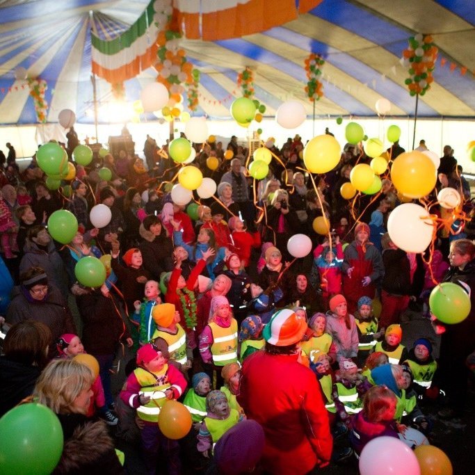 Mynd tekin á Írskum dögum árið 2013.