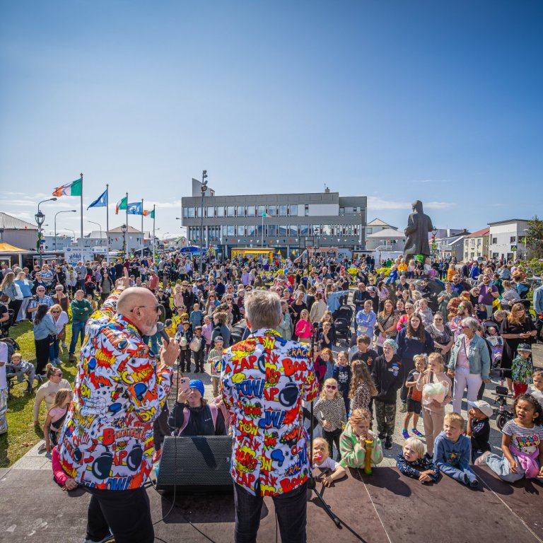 Tjaldsvæðið á Írskum dögum - spurt og svarað