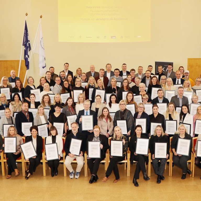 Akraneskaupstaður hlaut viðurkenningu Jafnvægisvogarinnar 2024