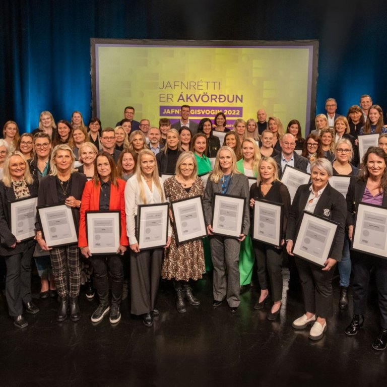 Jafnvægisvogin 2022 - viðurkenning til Akraneskaupstaðar
