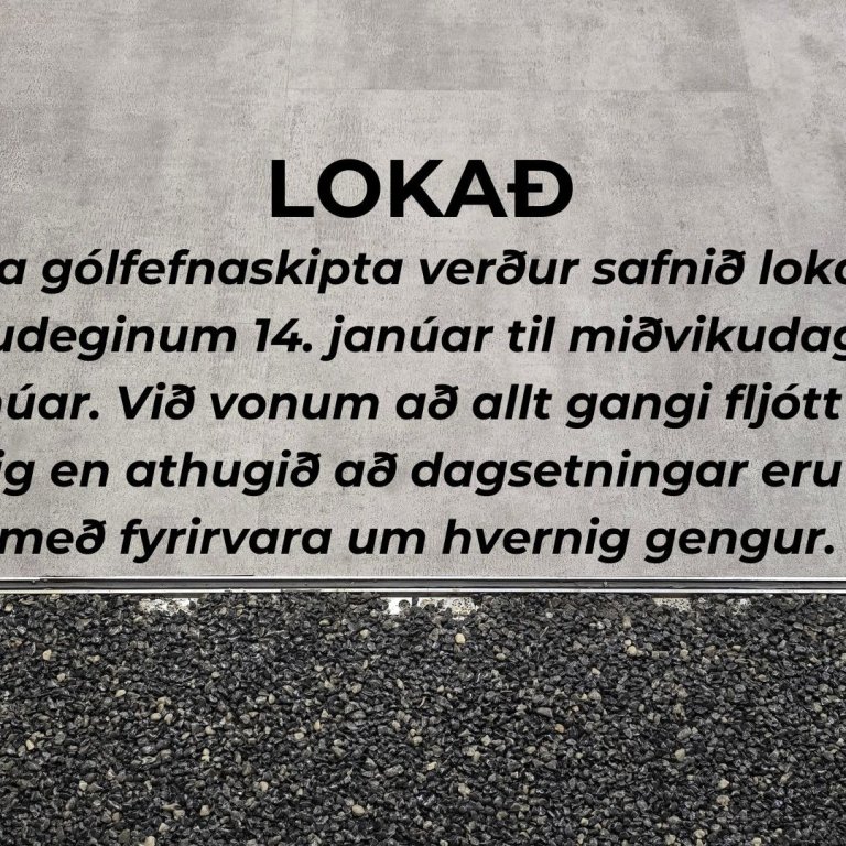 Bókasafn Akraness lokað til 29.janúar vegna gólfefnaskipta