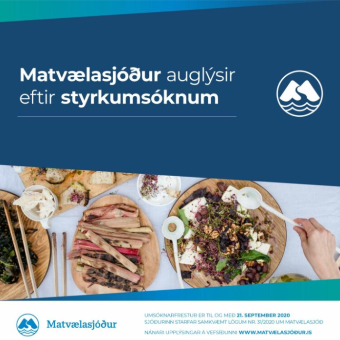 Matvælasjóður er með opið fyrir umsóknir til 21. september