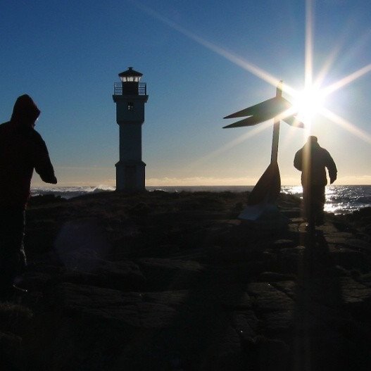 Gamli vitinn á Breið.