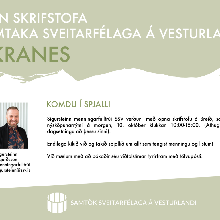 SSV opin skrifstofa Akranes