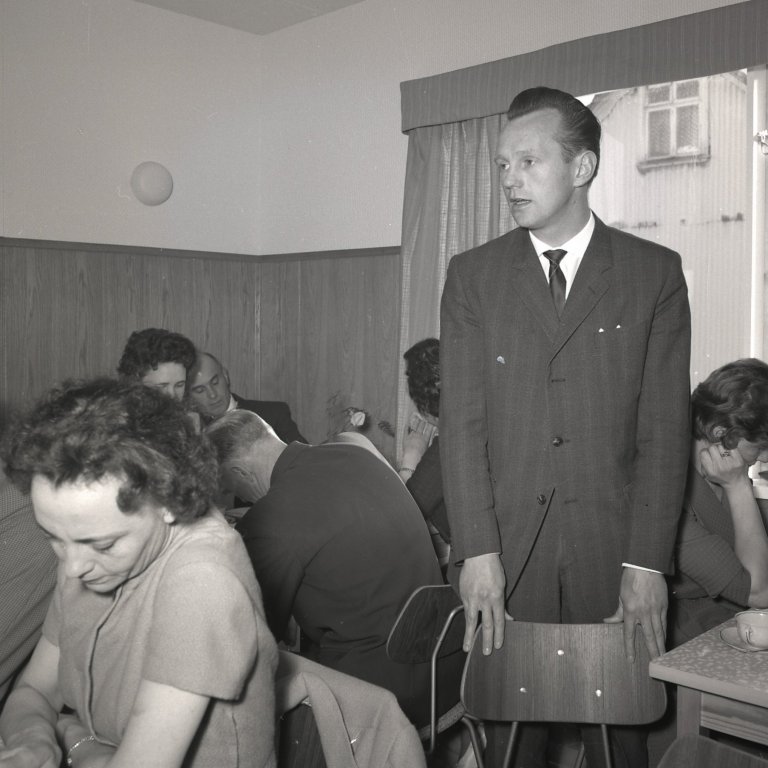 Við vígslu Rastarinnar, árið 1961. Mynd: Ólafur Árnason.