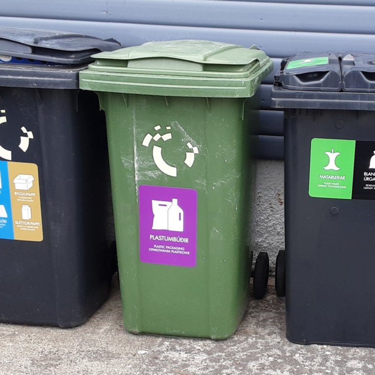 Sorphirða eftir nýjar tunnur og merkingar