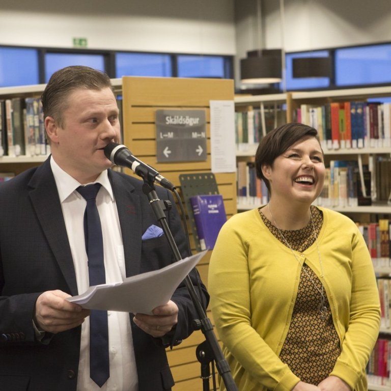 Ingþór Bergmann og Heiðrún Hámundardóttir.