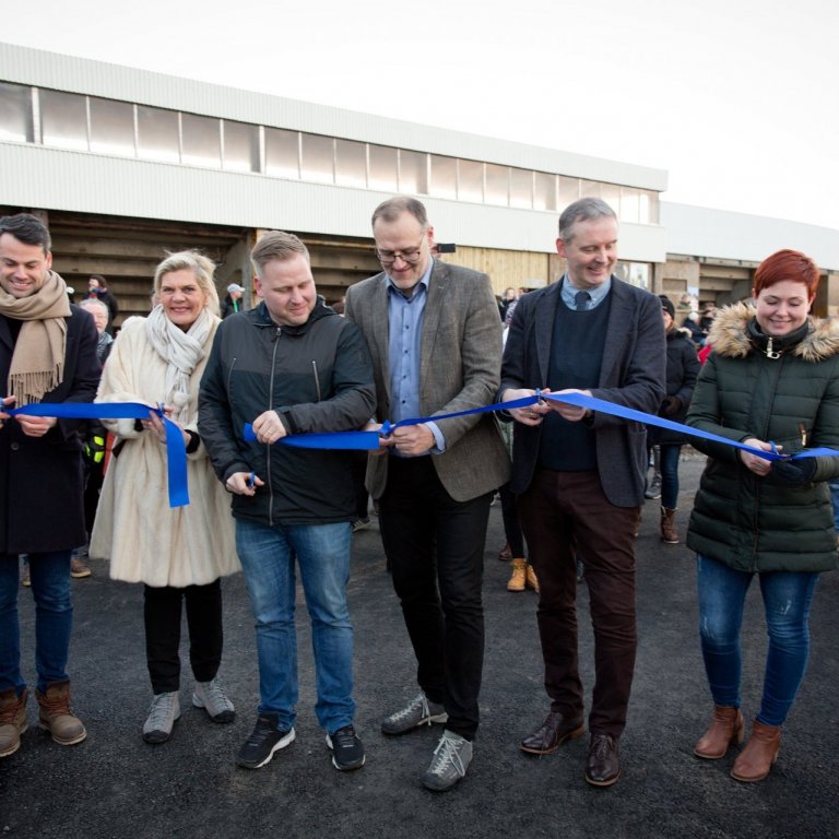 Frá vinstri: Hrólfur Karl Cela, Elín Sigrún Jónsdóttir, Ragnar B. Sæmundsson, Ólafur Adolfsson, Sæva…