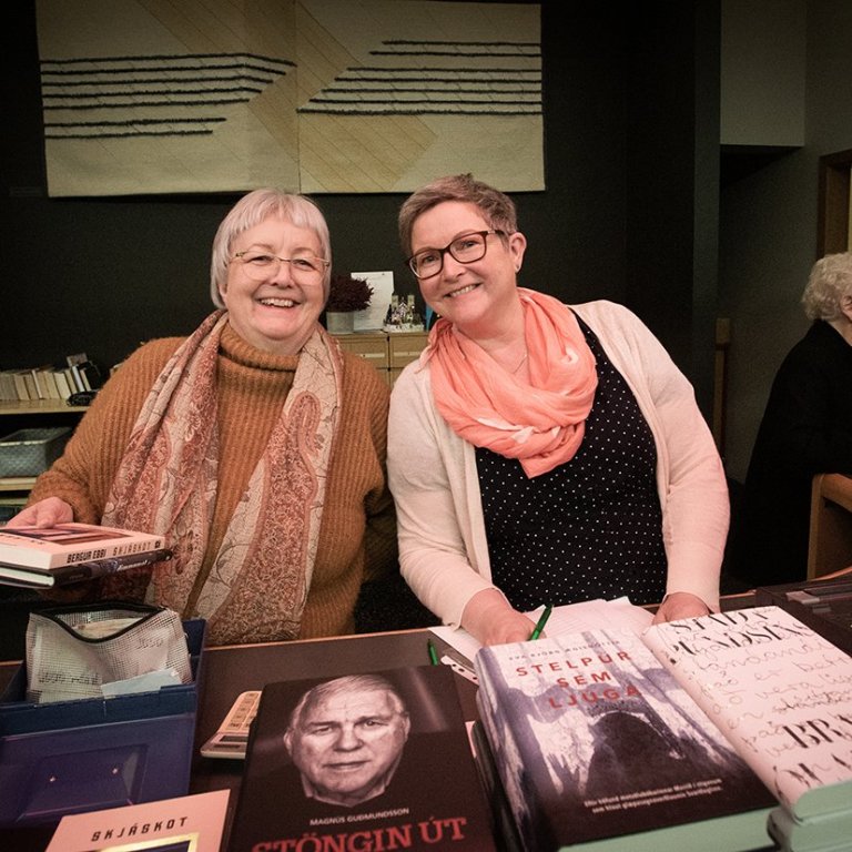 Frá vökudögum 2019, Fjóla Ásgeirsdóttir og Ásta Jenný Magnúsdóttir