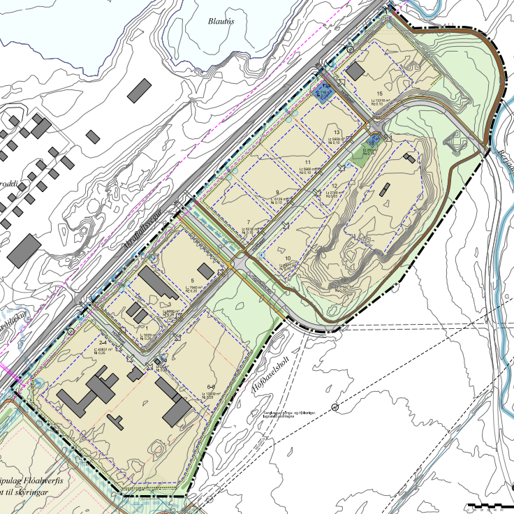 Auglýsing vegna breytinga á aðal- og deiliskipulagi Höfðasels