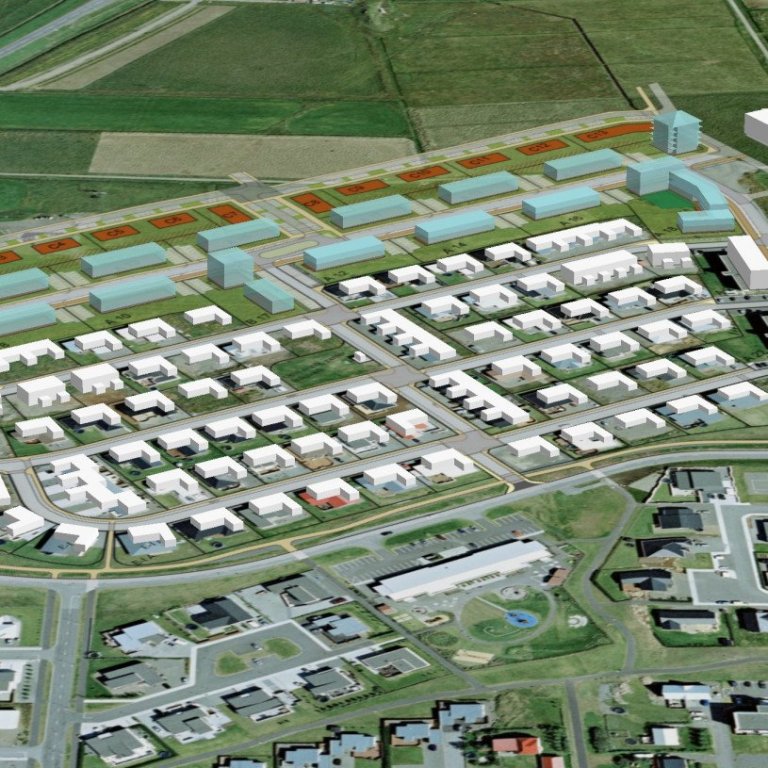 Mikil ásókn í nýjar lóðir á Akranesi