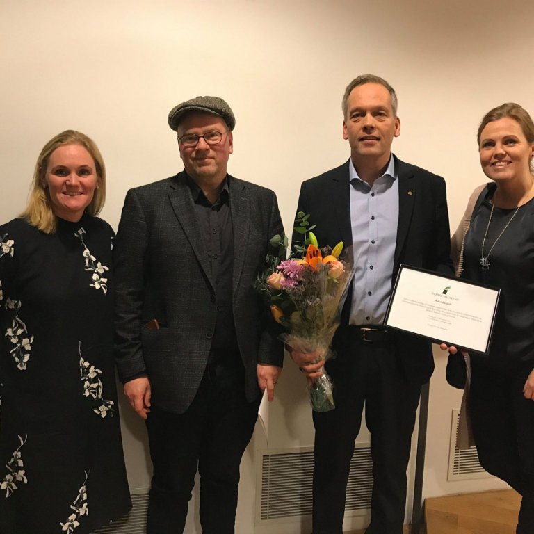 Skólastjórn Grundaskóla. Frá vinstri: Margrét Ákadóttir, Flosi Einarsson, Sigurður Arnar Sigurðsson …