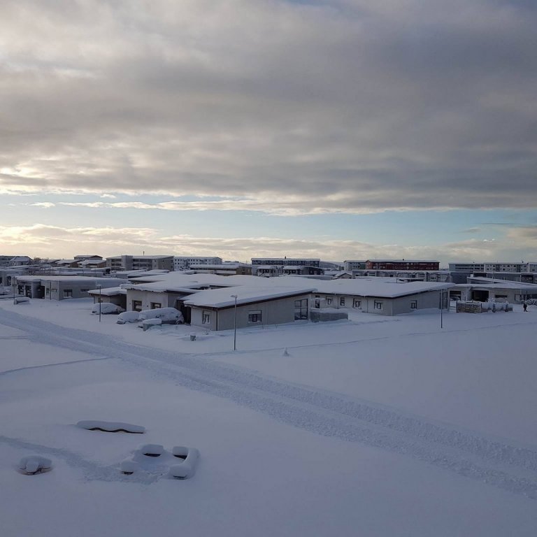 Snjómokstur á Akranesi